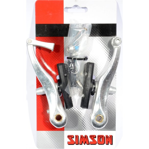 Simson V-bremsesæt for eller bag