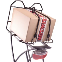 Simson bagageb�rer udvider med bagagestropper