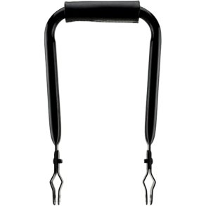 Simson cykel rygln smal sort med hynde