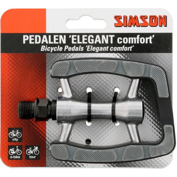 Simson pedaler elegant komfort