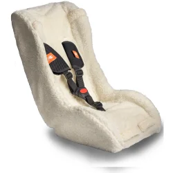 Melia barnestol, basis, 7�18 m�neder, imiteret f�r, inkl. nakkest�tte