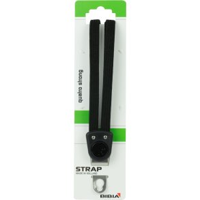 Bibia Elastik stropper quatro st�rk sort