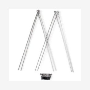 Skrmstiver komplet st (4 stk.)