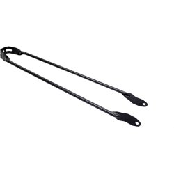 Skrmstiver 28" beslag 6 mm mat sort