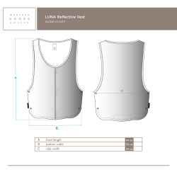 Weathergoods Sweden reflekterende vest Luna Dot
