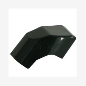 Axa-lukkeknap til ringls Solid sort vinklet