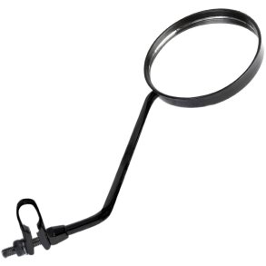 Mirage sidespejl til cykel rund stor, sort