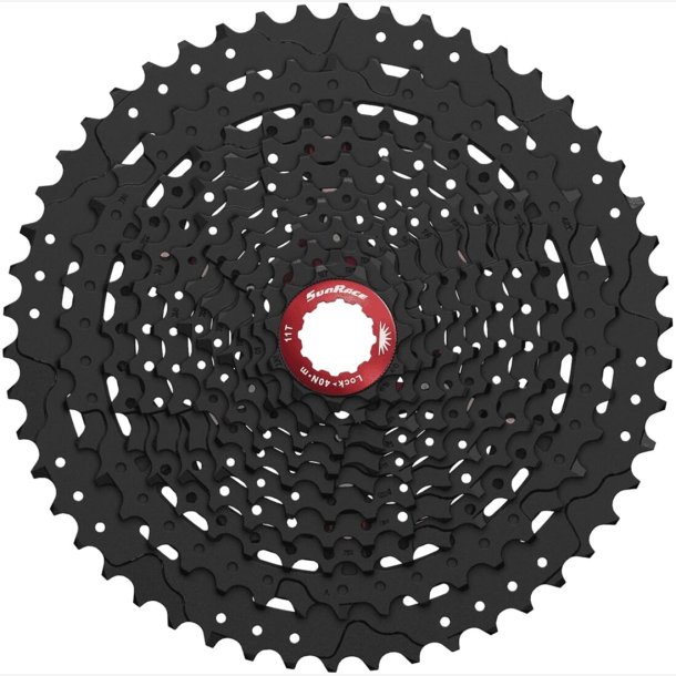 Sunrace kassette 11v 11/51 sort