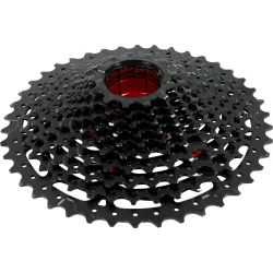 Kassette 11 ​​speed Sunrace CSMX8 11-42T - sort/r�d