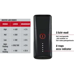 Sigma lygtes�t Buster 400 + Buster RL 80 USB