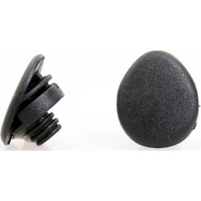 Ergotec styr endekappe/plug Cat/Eagle flad sort