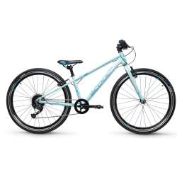 liXe 26" ultralet cykel 9-gear, ramme hjde 38 cm - himmelbl