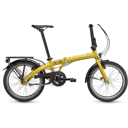 20" foldecykel COAST Hightide 7-gear No. 02 - sennep gul