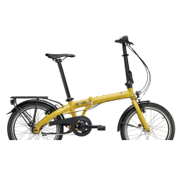 20" foldecykel COAST Hightide 7-gear No. 02 - sennep gul