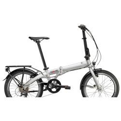 20" Foldecykel COAST Hightide 8-gear No. 03 - s�lv