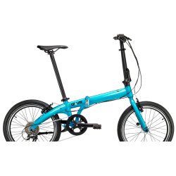 20" foldecykel COAST Hightide 8-gear No. 04 - himmelbl�