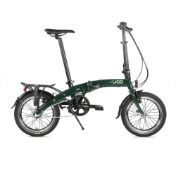 Foldecykel U-Go Dare i3 - 16 tommer - Nexus 3-gear - V-bremse - mosgrn