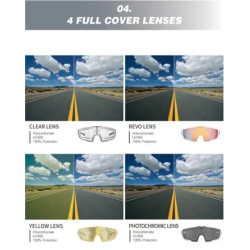 CRNK cykelbriller Hawkeye hvid