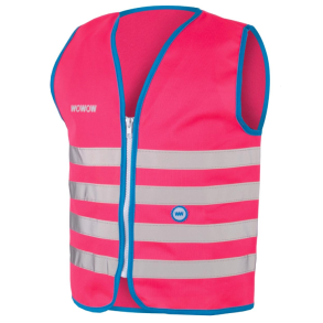 Wowow reflekterende vest til b�rn S - pink