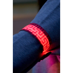 Wowow Stardust Snap Wrap med LED-lys - pink