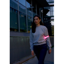 Wowow Stardust Snap Wrap med LED-lys - pink