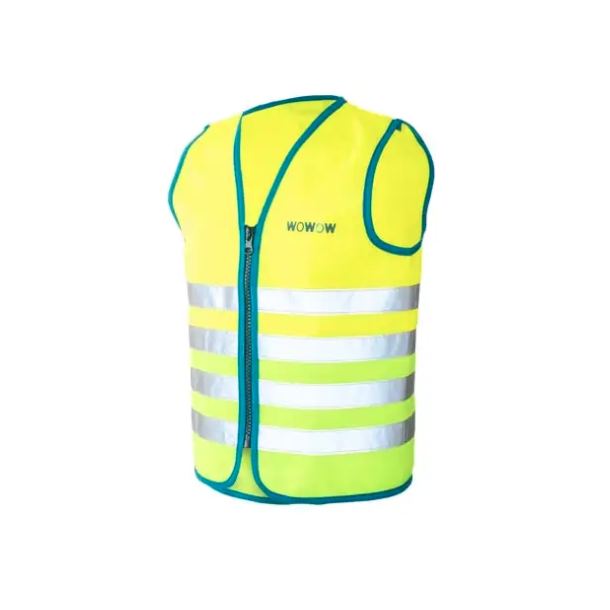 Wowow refleksvest til b�rn Wasabi Yellow - M