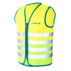 Wowow refleksvest til b�rn Wasabi Yellow - S