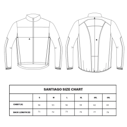 Wowow softshell refleksjakke Santiago - S