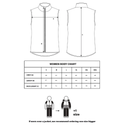 Wowow fuld reflekterende dame vest Amy FR - M