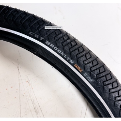 D�k CST Brooklyn Pro Cargo 26 x 2,15 / 55-559 - sort med refleks