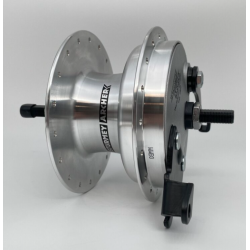 Bagnav 3 gear Sturmey Archer XL-RD3 90 mm tromlebremsenav - 36 huller - s�lv