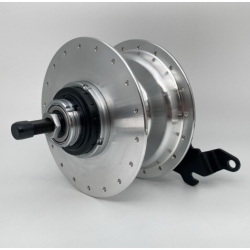 Bagnav 3 gear Sturmey Archer XL-RD3 90 mm tromlebremsenav - 36 huller - s�lv