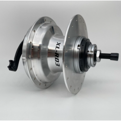 Bagnav 3 gear Sturmey Archer XL-RD3 90 mm tromlebremsenav - 36 huller - s�lv