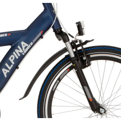 Alpina Yabber 26" drengecykel med 3 gear og fodbremse - bl�/sort