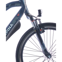 24" Alpina Trial drengecykel � 3 gear, fordbremse - bl�gr�