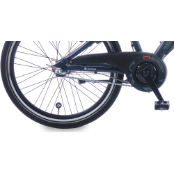 24" Alpina Trial drengecykel � 3 gear, fordbremse - bl�gr�