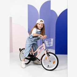 Alpina Ocean 18" pigecykel med fodbremse - misty pink