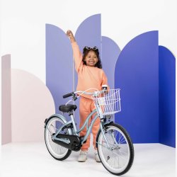 Alpina Ocean 20" pigecykel med fodbremse - skumrings bl�