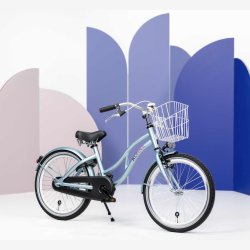 Alpina Ocean 20" pigecykel med fodbremse - skumrings bl�