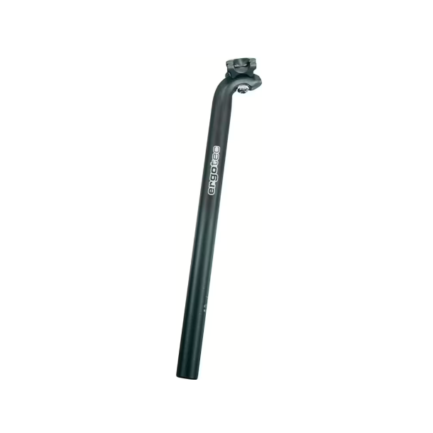 Ergotec sadelpind "Hook" 26,8 x 400 mm - sort