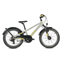 S'COOL troX Pro 20-K7 20" b�rnecykel i aluminium, 7 gear - stengr�