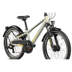 S'COOL troX Pro 20-K7 20" b�rnecykel i aluminium, 7 gear - stengr�