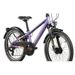 S'COOL troX Pro 20-K7 20" b�rnecykel i aluminium, 7 gear - lilla