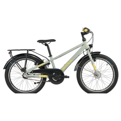 S'COOL troX Pro 20-N3 20" b�rnecykel i aluminium, 3 gear, fodbremse - stengr�