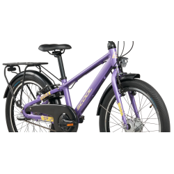 S'COOL troX Pro 20-N3 20" b�rnecykel i aluminium, 3 gear, fodbremse - lilla