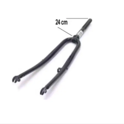 Forgaffel 28" Unicrown tromlebremse sort