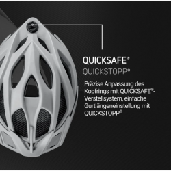 Cykelhjelm KED Spiri II Trend M (52-58 cm) - gr� mat