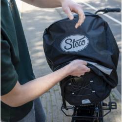 Regnslag Steco rygs�k til Monkey-Mee bagageb�rer - sort