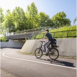 Regnslag Steco rygs�k til Monkey-Mee bagageb�rer - sort