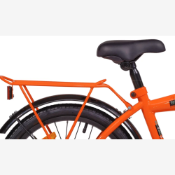 B�rnecykel Bikefun "No Rules" 18 tommer med fodbremse - orange